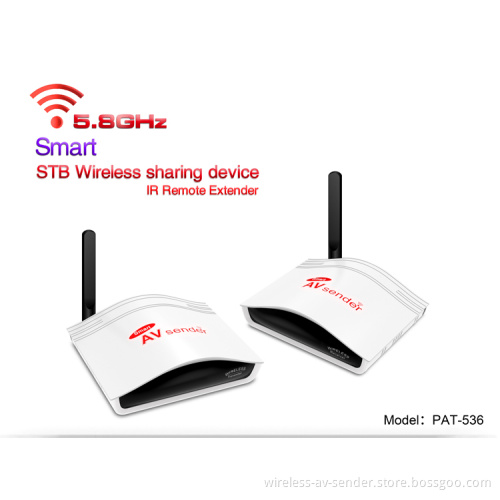 PAT536HD AUDIO VIDEO SENDER RECEIVER WITH IR REMOTE